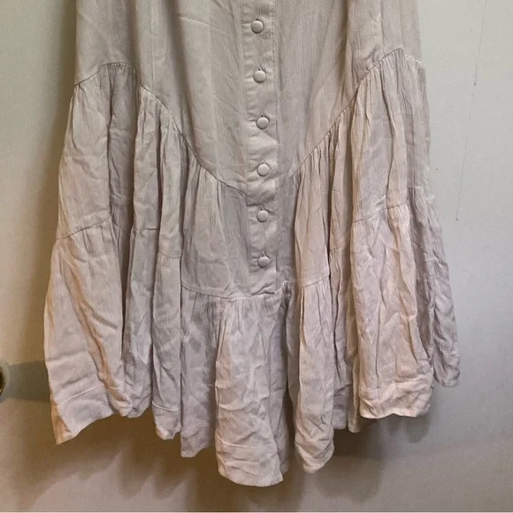 Vanessa Mooney Elizabeth Romper Ivory Rayon 1X XXL 2X 18 - Picture 4 of 4